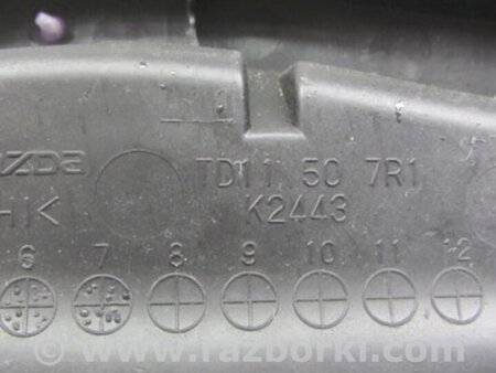 ФОТО Пластик под лобовое стекло (Жабо) для Mazda CX-9 TB (2007-2016) Киев