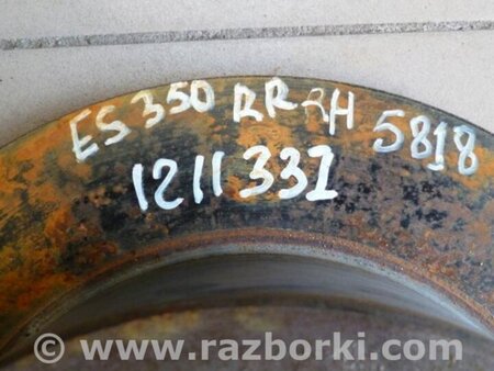 ФОТО Диск тормозной задний для Lexus ES350 (06-12) Киев