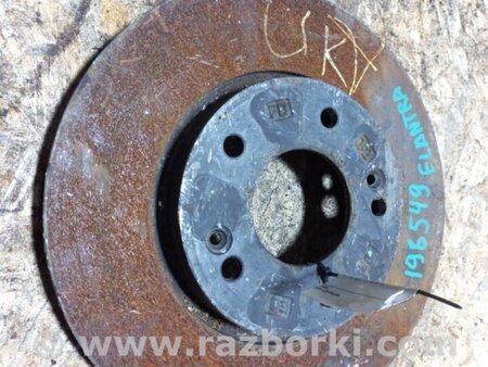 ФОТО Диск тормозной передний для Hyundai Elantra HD (04.2006-03.2012) Киев