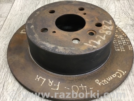 ФОТО Диск тормозной задний для Toyota Camry 40 XV40 (01.2006-07.2011) Киев