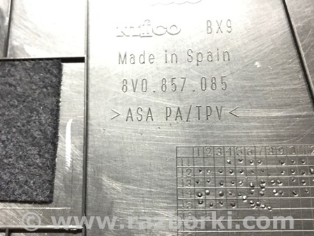 ФОТО Накладка торпедо для Audi (Ауди) A3 III 8V (12-20) Київ