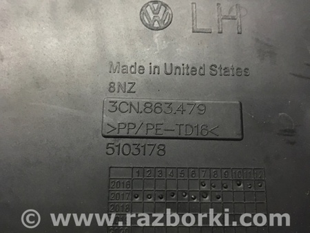 ФОТО Обшивка багажника для Volkswagen Atlas/Teramont I +1 рест (17-23) Київ