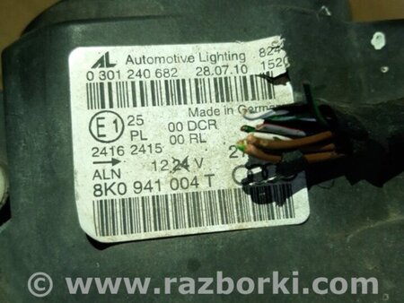 ФОТО Фара передняя правая для Audi (Ауди) A4 B8 - 8K2, 8K5 (08.2007-11.2015) Киев