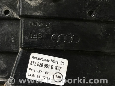 ФОТО Воздуховод печки для Audi (Ауди) A4 B8 - 8K2, 8K5 (08.2007-11.2015) Киев
