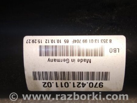 ФОТО Карданный вал для Porsche Panamera I 970 (09-16) Київ