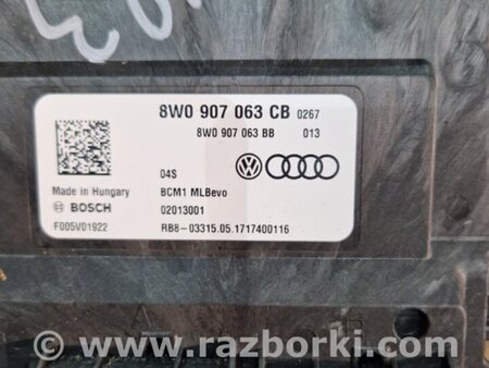 ФОТО Блок управления для Audi (Ауди) A4 V B9 - 8W (2015-) Київ