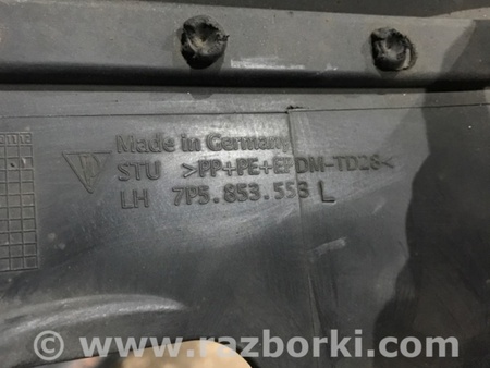 ФОТО Накладка на порог наружная для Porsche Cayenne II 958 E2/92A (10-14) Київ