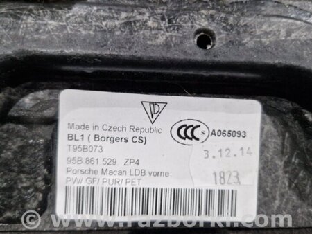 ФОТО Накладка в салоне для Porsche Macan I 95B +FL (13-18) Київ