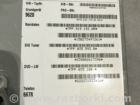 ФОТО Магнитола для Porsche Panamera I 970 (09-16) Київ