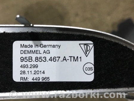 ФОТО Накладка на порог салона для Porsche Macan I 95B +FL (13-18) Київ