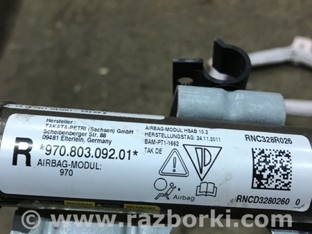ФОТО Подушка безопасности боковая для Porsche Panamera I 970 (09-16) Київ