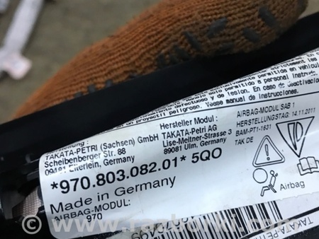 ФОТО Подушка безопасности для Porsche Panamera I 970 (09-16) Київ