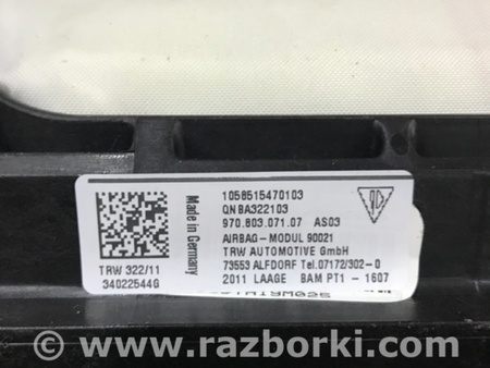 ФОТО Подушка безопасности для Porsche Panamera I 970 (09-16) Київ
