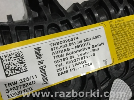 ФОТО Подушка безопасности для Porsche Panamera I 970 (09-16) Київ