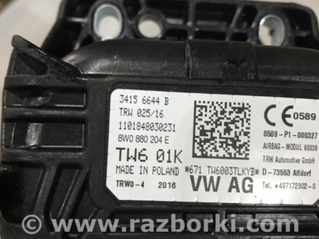 ФОТО Подушка безопасности для Audi (Ауди) A4 V B9 - 8W (2015-) Київ