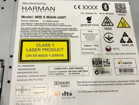 ФОТО Магнитола для Audi (Ауди) A4 V B9 - 8W (2015-) Київ