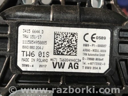 ФОТО Подушка безопасности для Audi (Ауди) A4 V B9 - 8W (2015-) Київ