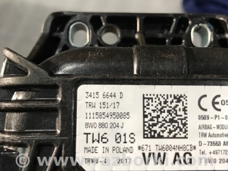 ФОТО Подушка безопасности для Audi (Ауди) A4 V B9 - 8W (2015-) Київ