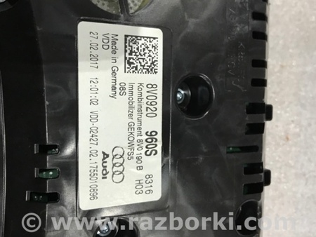 ФОТО Панель приборов для Audi (Ауди) A3 III 8V (12-20) Київ