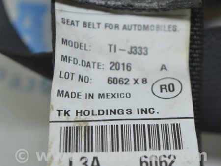 ФОТО Ремень безопасности зад для Acura MDX YD3 (06.2013-05.2020) Одесса