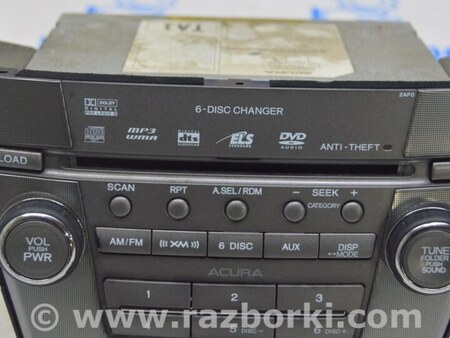 ФОТО Управление магнитофон радио для Acura MDX YD2 (2006-2012) Одесса