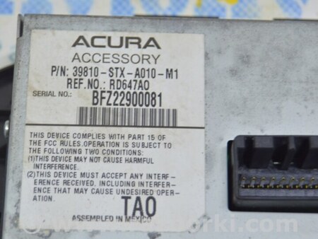 ФОТО Монитордисплейнавигация для Acura MDX YD2 (2006-2012) Одесса