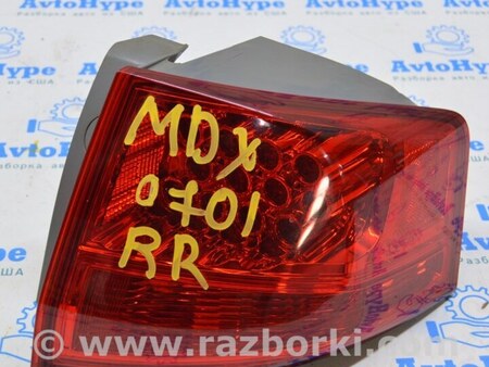 ФОТО Фонарь внешний правый для Acura MDX YD2 (2006-2012) Одесса