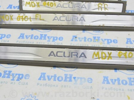 ФОТО Накладка порога внешн для Acura MDX YD2 (2006-2012) Одесса