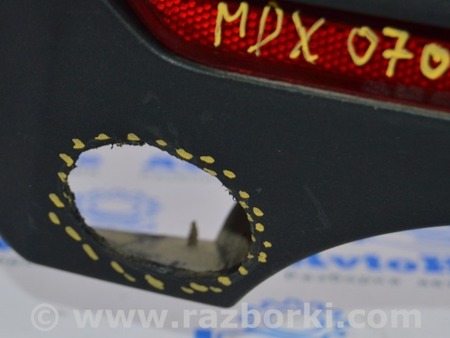 ФОТО Накладка заднего бампера для Acura MDX YD2 (2006-2012) Одесса