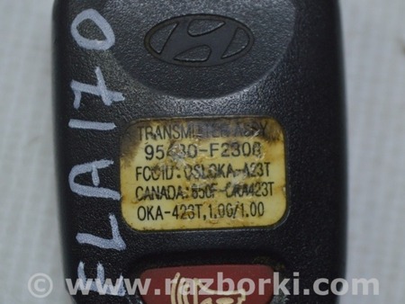 ФОТО Ключ брелок для Hyundai Sonata LF (04.2014-2019) Одеса