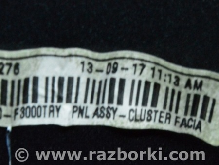 ФОТО Обрамление щитка приборов для Hyundai Elantra AD (09.2015-2020) Одесса