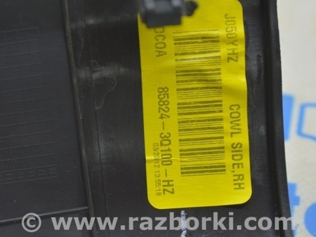 ФОТО Накладка передней стойки для Hyundai Sonata YF (09.2009-03.2014) Одеса