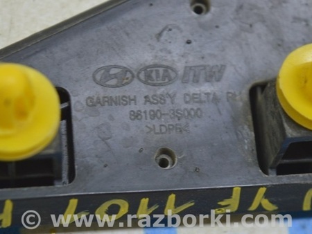 ФОТО Молдинг крыла треугольник для Hyundai Sonata YF (09.2009-03.2014) Одеса