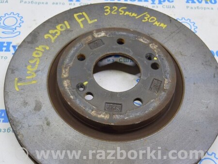 ФОТО Диск тормозной перед для Hyundai Tucson NX4 (2020-) Одесса