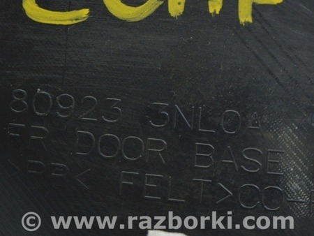 ФОТО Обшивка двери карточка для Nissan LEAF (2018-) Одесса