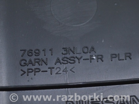 ФОТО Накладка передней стойки для Nissan LEAF (2018-) Одесса