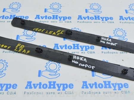 ФОТО Накладка порога внешняя для Nissan LEAF (2018-) Одесса