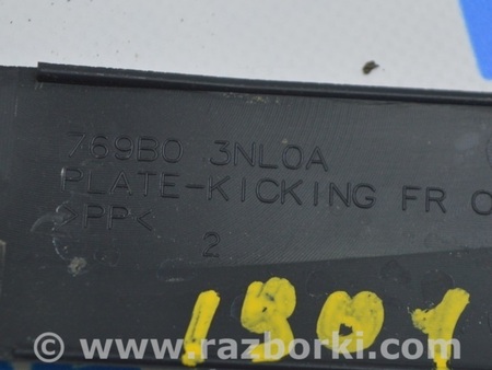 ФОТО Накладка порога внешняя для Nissan LEAF (2018-) Одесса