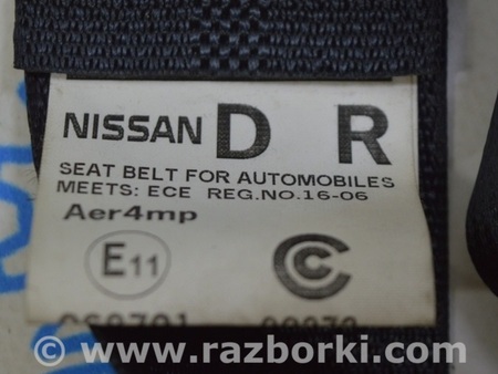 ФОТО Пассажирский ремень безопасности для Nissan LEAF (2018-) Одесса