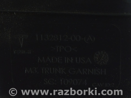 ФОТО Обшивка багажника верхняя для Tesla Model 3 Одесса