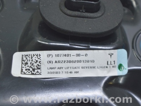 ФОТО Фонарь внутренний крышка багажника левый для Tesla Model 3 Одесса