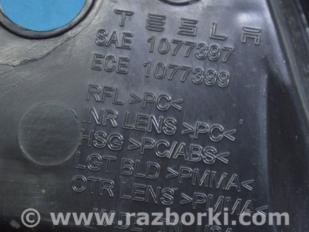 ФОТО Фонарь внешний крыло левый для Tesla Model 3 Одесса