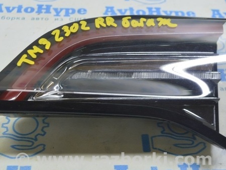 ФОТО Фонарь внутренний крышка багажника правый для Tesla Model 3 Одесса