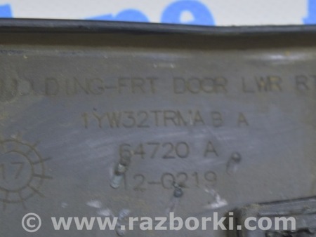 ФОТО Накладка двери нижняя для Jeep Cherokee KL (2013-2023) Одесса