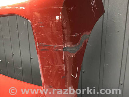 ФОТО Бампер передній червоний для Mitsubishi L200 (06-14) Коломия