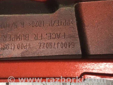 ФОТО Бампер передній червоний для Mitsubishi L200 (06-14) Коломия