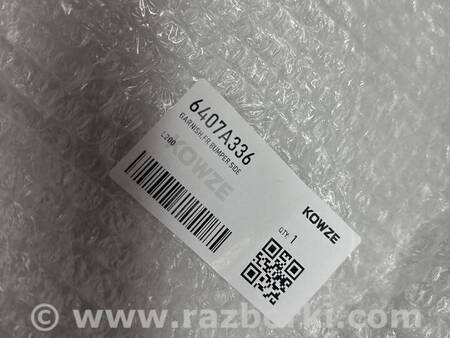 ФОТО Нікельована накладка бампера ліва для Mitsubishi L200 (06-14) Коломия