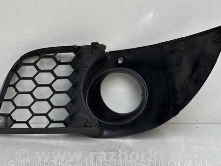 ФОТО Решітка заглушка протитуманних фар для Mitsubishi Lancer X 10 (08-17) Коломия