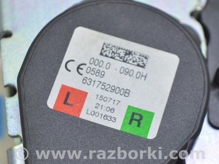 ФОТО Ремень безопасности зад прав для Land Rover Range Rover Velar (2017-2023) Одесса