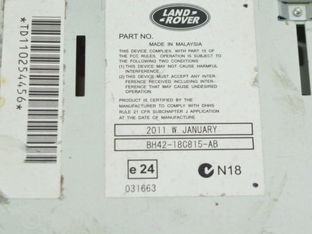 ФОТО STEREO AM FM RADIO для Land Rover Range Rover Vogue (2002-...) Одесса